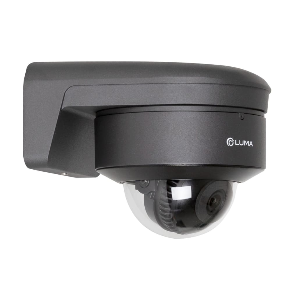 Luma X20 Fixed Turret & Dome Wall Mount Bracket (Standalone | Black)