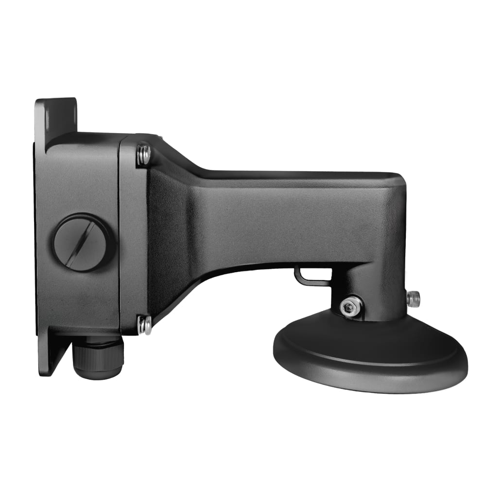 Luma X20 Wall Mount Bracket W Junction Box for Varifocal Dome Black