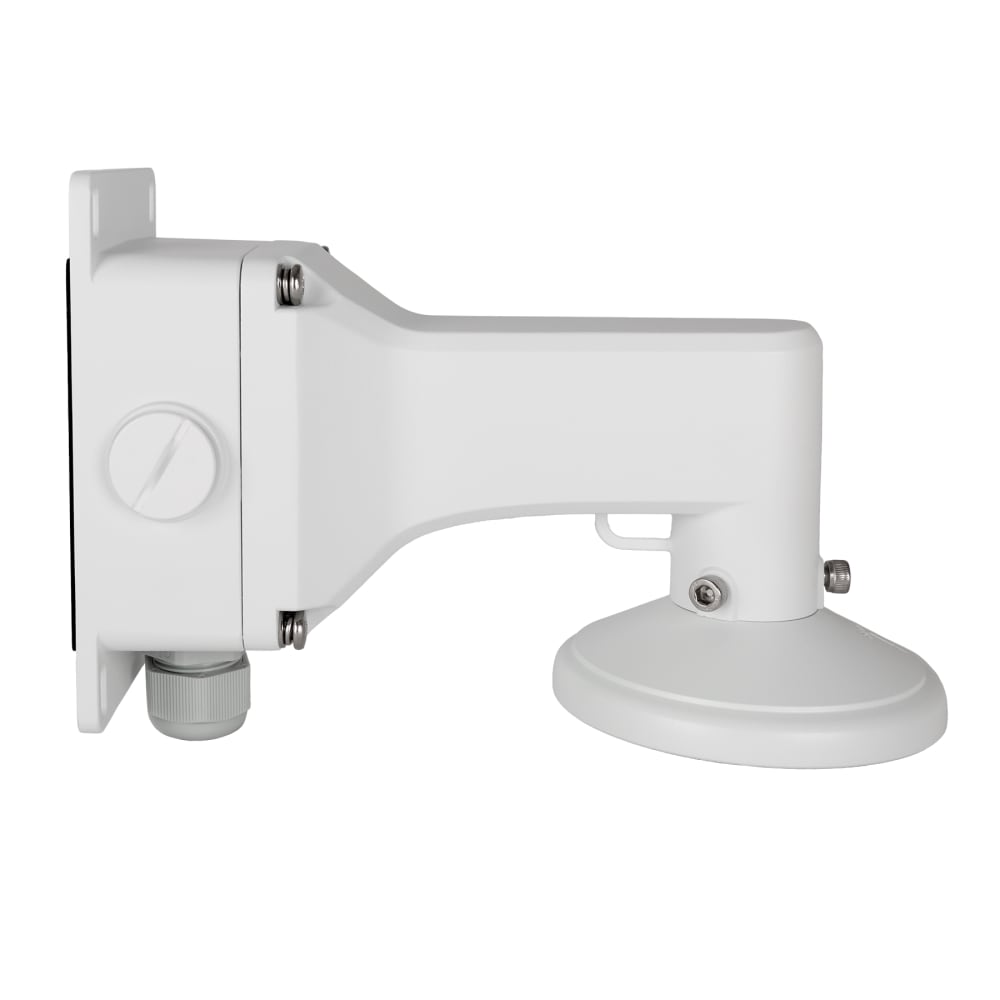 Luma X20 Wall Mount Bracket W Junction Box for Varifocal Dome  White