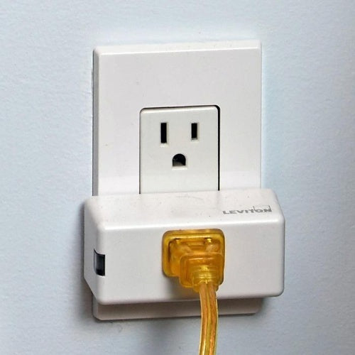 Leviton DW15P-1BW Decora Smart Plug-In, Wi-Fi 15A