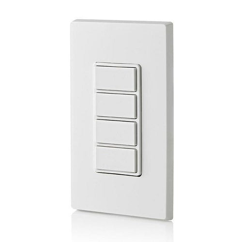 Leviton DW4BC-1BW DECORA Smart Wi-Fi 4-Button Central