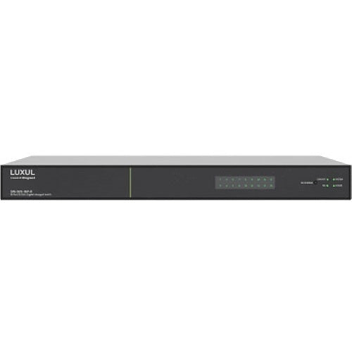 Luxul SW-505-16P-R 16 PoE+ 2 Combo RJ45/SFP Ports, 1 Gb L2/L3 Managed Switch, US Power Cord