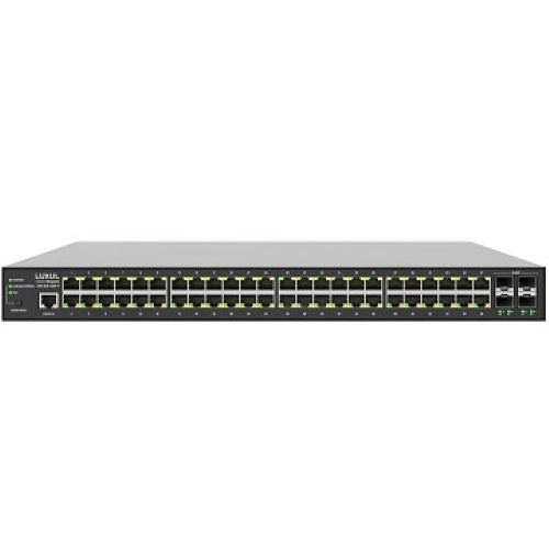 Luxul SW-515-48P-F 48 PoE+/4 SFP Ports, 1 Gb L2/L3 Managed Switch, US Power Cord