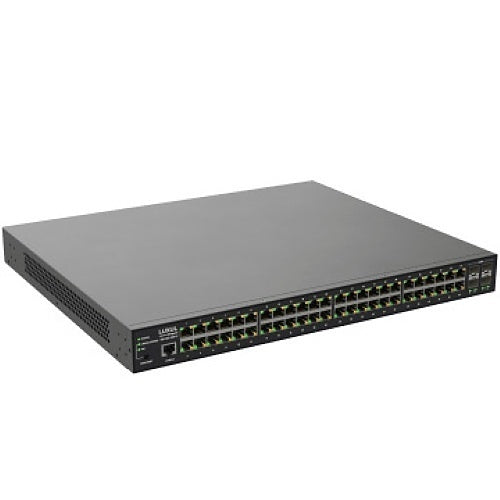Luxul SW-515-48P-F 48 PoE+/4 SFP Ports, 1 Gb L2/L3 Managed Switch, US Power Cord