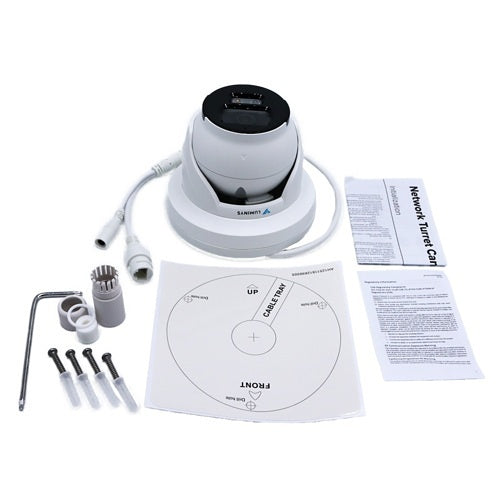 Luminys K5T-16D2A4 LumiDeterrent Bundle, 16-Channel 8MP NVR and (12) 5MP Turret Cameras