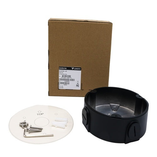 Luminys LUM-J04B Junction Box for Larger Turret Housing, Black