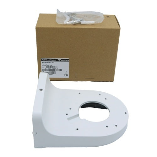 Luminys LUM-W01 Wall Mount Bracket for Dome/Turret Series Cameras, White