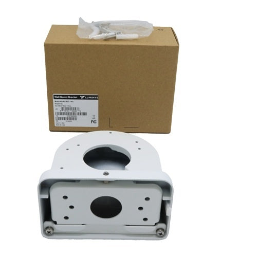 Luminys LUM-W01 Wall Mount Bracket for Dome/Turret Series Cameras, White