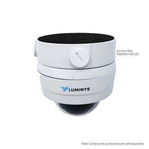 Luminys N3D-4LA2 LumiLuxSmart 4MP Outdoor Dome IP Camera, 2.8mm Lens