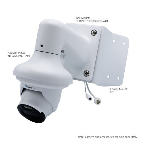 Luminys N3T-4LA2 4MP LumiLuxSmart Turret IP Camera, 2.8mm Lens