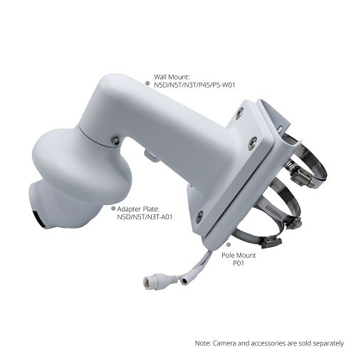 Luminys N3T-4LA2 4MP LumiLuxSmart Turret IP Camera, 2.8mm Lens