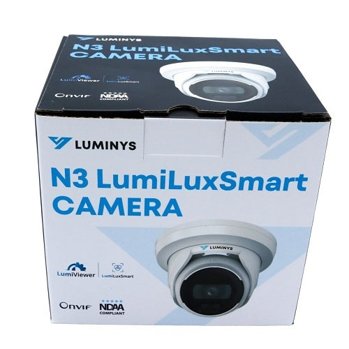Luminys N3T-4LA2 4MP LumiLuxSmart Turret IP Camera, 2.8mm Lens