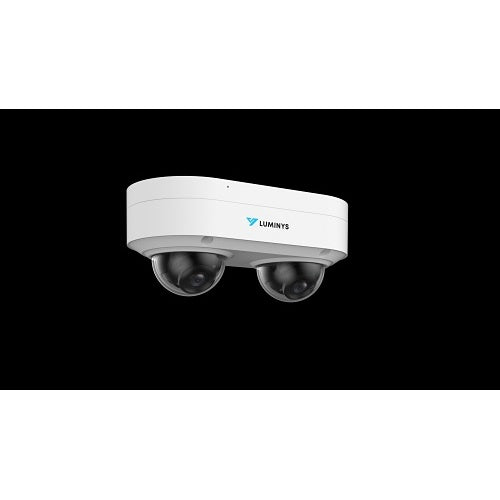 Luminys N9P-4RA2 2 x 4MP Unstitched Dual-Directional AI Dome Camera