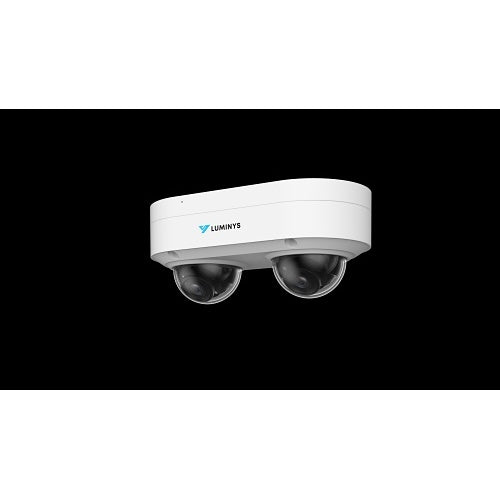 Luminys N9P-4RA2 2 x 4MP Unstitched Dual-Directional AI Dome Camera