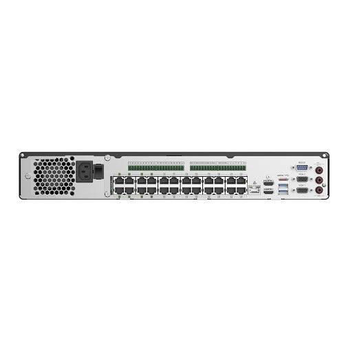 Luminys R54-32PA16 R5 Series 8K 32-Channel NVR with 24 PoE Ports, 384 Mbps, 2U, 4 SATA