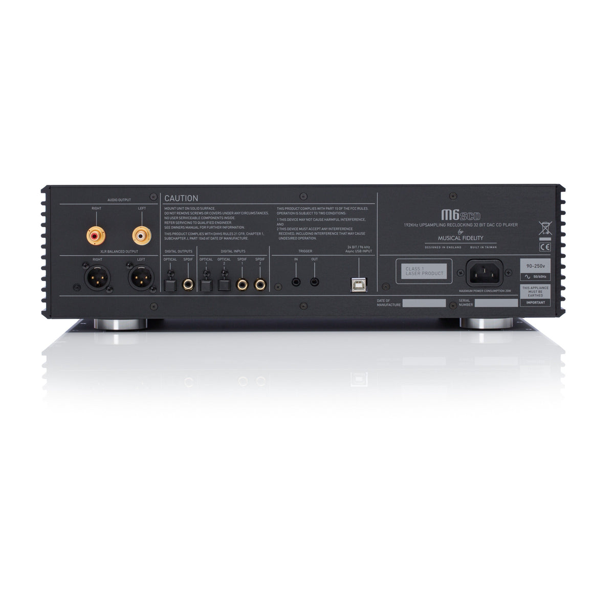 Musical Fidelity M6SCD CD Player