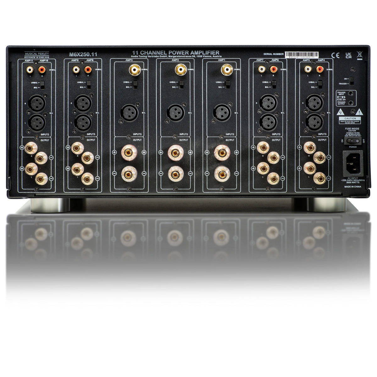 Musical Fidelity M6X250.11 11 Channel Power Amplifier