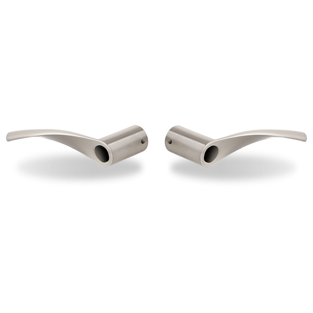 Non-US Yale® Marina Lever Pair US15 (Satin Nickel)
