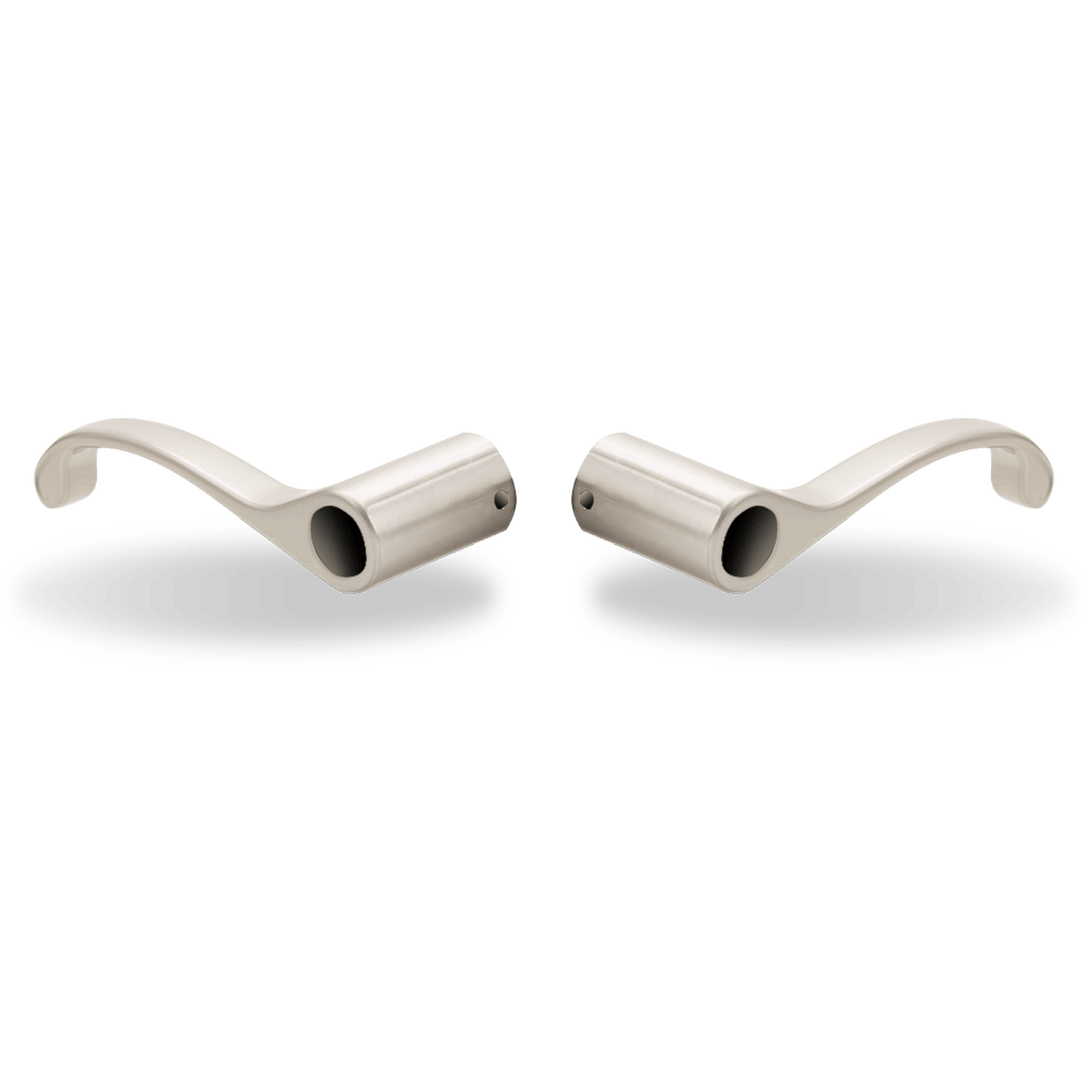 Non-US Yale® McClure Lever Pair US15 (Satin Nickel)