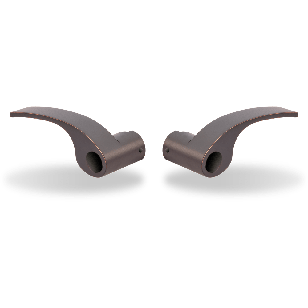 Non-US Yale® Milan Lever Pair US10BP (Oil Rubbed Bronze)