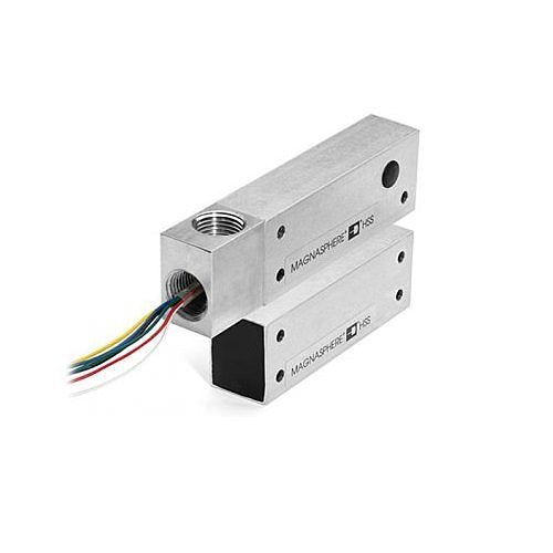 Magnasphere HSS-L2D UL634 Level High Security Dual Alarm, Surface Mount Contact with Tamper Circuit, Closed Loop, 5\' Armored Cable