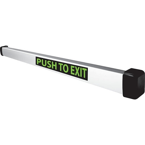 SDC MSB550-2V 48 Exit Push Bar, SPDT Contacts, Aluminum
