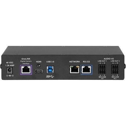 Vaddio 999-99630-270 RoboSHOT 30E HDBT OneLINK Bridge Express PTZ Camera System, 30x Zoom, Black