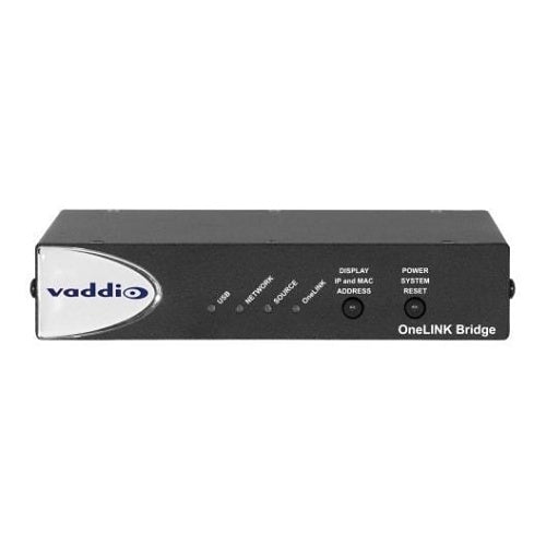 Vaddio 999-9675-000 Cisco Codec Kit for OneLINK Bridge to USB Conference Camera, Black