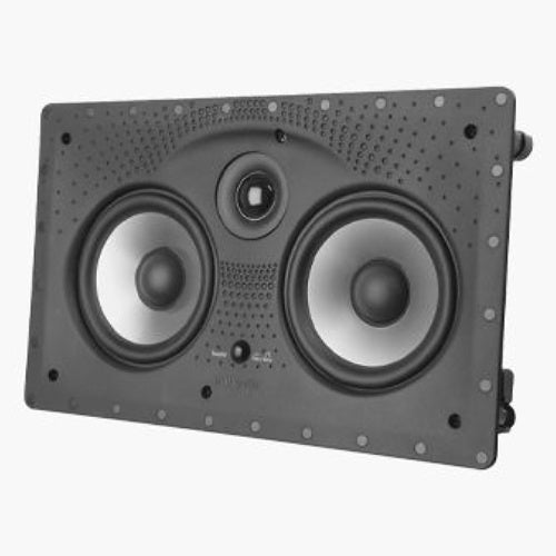 Polk AW2550 Polk 255C-RT 5.25\\" Vanishing RT Series 2-Way In-Wall Center Channel Speaker with 1\\" Swivel Mount Silk-Polymer Dome Tweeter, Pair