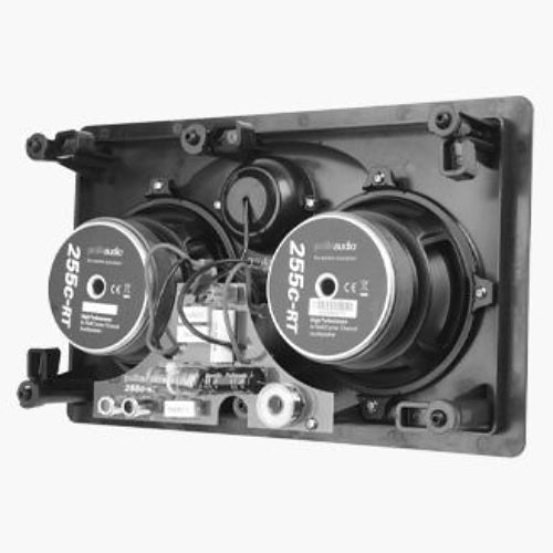 Polk AW2550 Polk 255C-RT 5.25\\" Vanishing RT Series 2-Way In-Wall Center Channel Speaker with 1\\" Swivel Mount Silk-Polymer Dome Tweeter, Pair