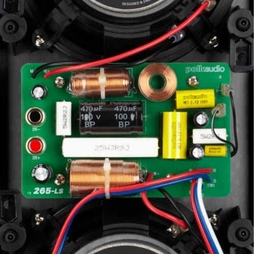 Polk AW7265 Polk 265-LS 6.5\\" Vanishing LS Series 3-Way In-Wall Speaker with 1\\" Ring Radiator Tweeter
