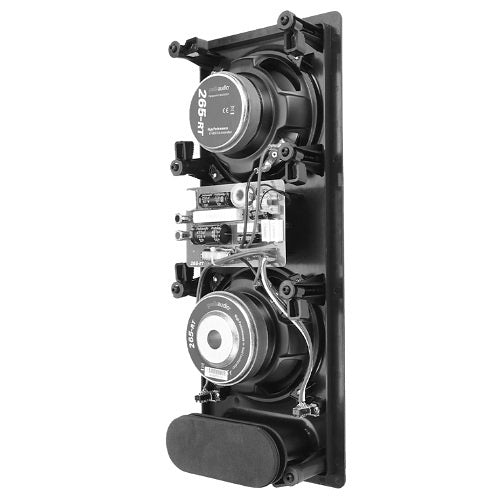 Polk AW6265 Polk 265-RT 6.5\\" Vanishing RT Series 3-Way In-Wall Loudspeaker with 1\\" Dynamic Balance Silk-Polymer Dome Tweeter