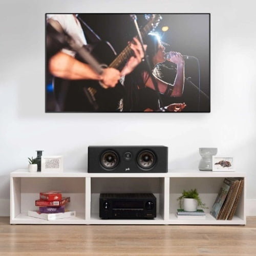 Polk 300030-01-00-005 Reserve Series R300 Center Channel Speaker, Black