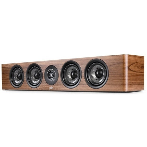 Polk 300031-14-00-005 Reserve Series R350 Slim Center Channel Speaker, Walnut
