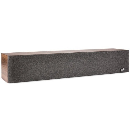 Polk 300031-14-00-005 Reserve Series R350 Slim Center Channel Speaker, Walnut