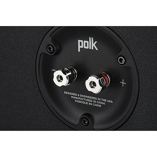 Polk R400 Reserve Series Premium High-Performance Center Channel Speaker, Black