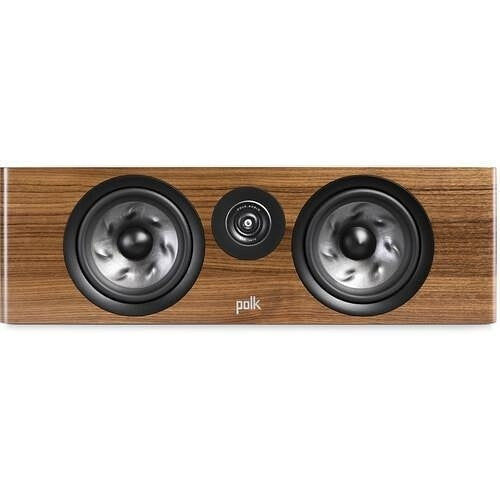 Polk 300032-14-00-005 Reserve Series R400 Compact Center Channel Speaker, Brown