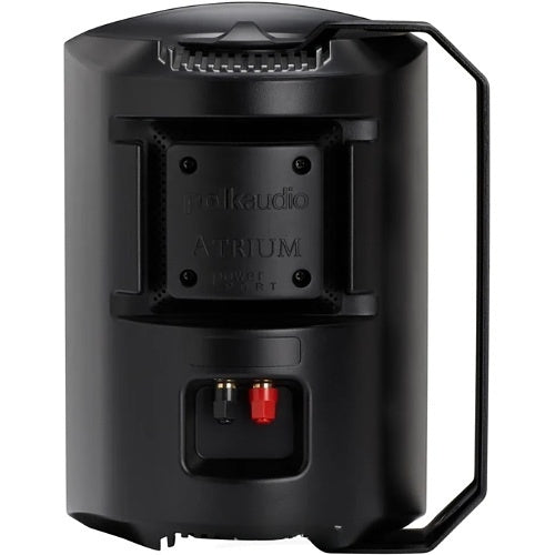 Polk AM6085 Atrium Series All Weather Outdoor Loudspeaker with 5.25\\" Driver, 1\\" Tweeter and Power Port Bass Venting, Pair, Black