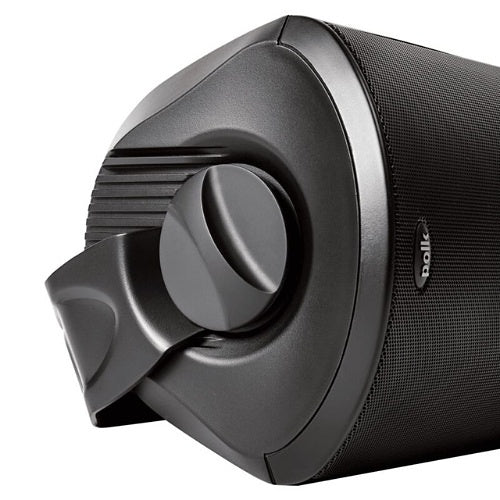 Polk AM8085 Atrium Series SDI High Performance All Weather Outdoor Loudspeaker with 6.5\\" Dual Voice Coil Driver, Dual 1\\" Tweeters and Power Port Bass Venting, Black