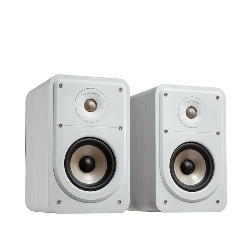 Polk 300363-03-00-005 Signature Elite ES15 Bookshelf Speakers, Pair, White