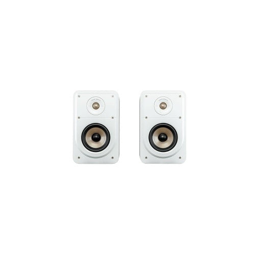 Polk 300363-03-00-005 Signature Elite ES15 Bookshelf Speakers, Pair, White
