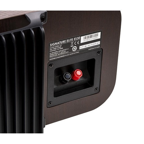 Polk 300365-14-00-005 Signature Elite ES30 Series High-Resolution Dedicated Center Channel Loudspeaker, Brown