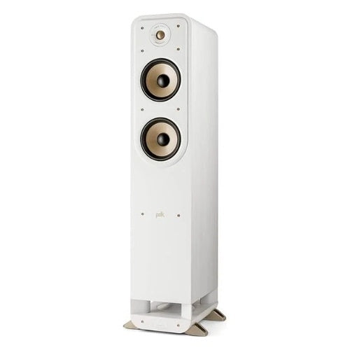 Polk 300368-03-00-005 Signature Elite Series ES55 High-Resolution Floor Standing Tower Speaker, White