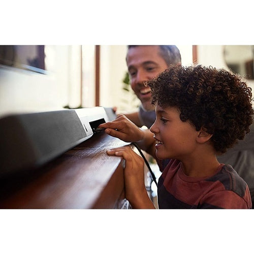 Polk 300542-01-00-101 MagniFi Max AX Flagship 5.1.2 Channel Dolby Atmos Smart Sound Bar with Bluetooth and Wireless Subwoofer, Black