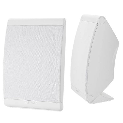 Polk AM3348 OWM Series Compact Multi-Application Speaker with 4-1/2\\" Dynamic Balance Polypropylene Cone Driver and 1\\" Silk Dome Tweeter, Pair, White