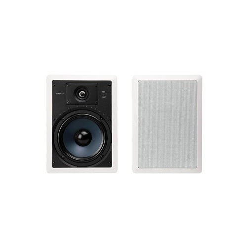 Polk AW0085 RCi Series 8" In-Wall Speaker with 1" Swivel-Mount Tweeter, Pair