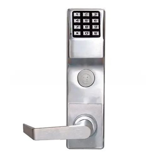 Napco DL2700DBL/26D DL2700 Series Trilogy T2 Mortise Lock, Straight Lever Deadbolt Function, Left Hand