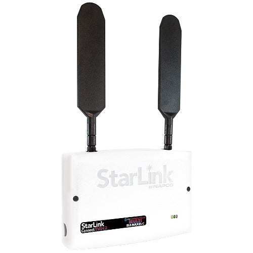 Napco SLE-MAX2L-C StarLink MAX2L Connect Universal Cellular / IP Communicator and Remote Services Hub, Tri-Carrier AT&T, Verizon & T-Mobile Support