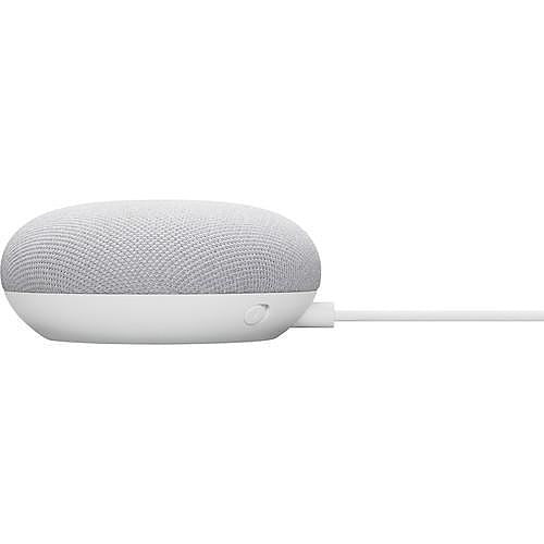 ADT GA00638-US Google Nest Mini (2019), Bluetooth 5.0, Chromecast Built-In, Chalk