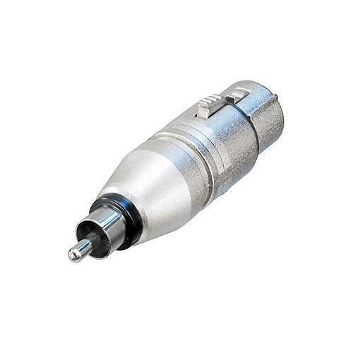 Neutrik NA2FPMM 3-Pole XLR Female to RCA / Phono Plug